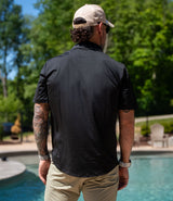 Performance Button Down // Midnight Black