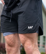 Lined Training Shorts // AAR Logo