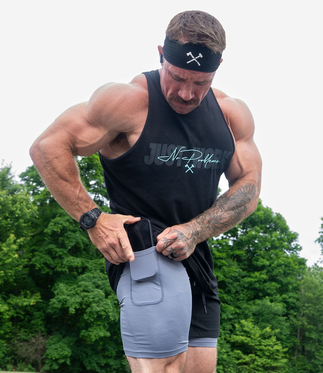 Lined Training Shorts // AAR Logo