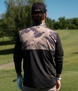 Quarter Zip // Earth Camo