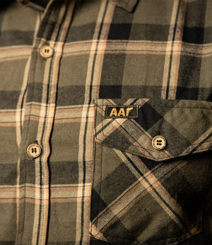 The Backwoods Flannel // Moss