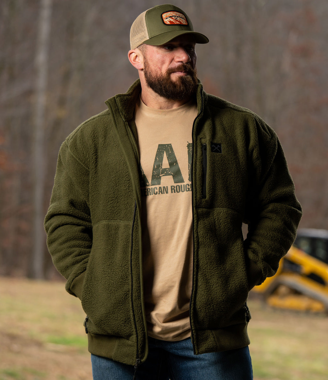 Hickory Work Zip-Up - All American Roughneck
