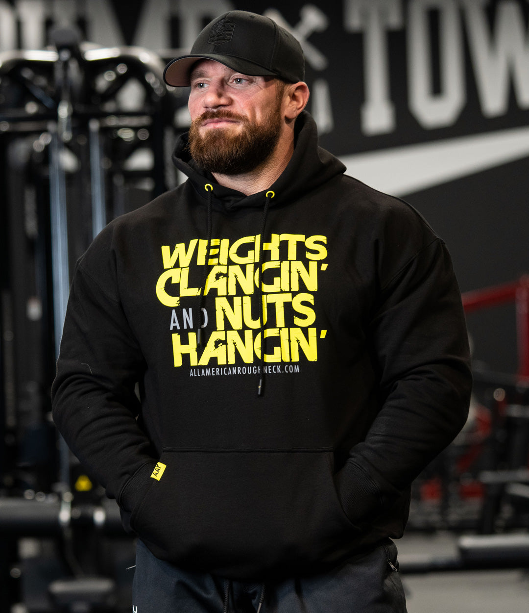 Squat Day Stretch Hoodie - All American Roughneck