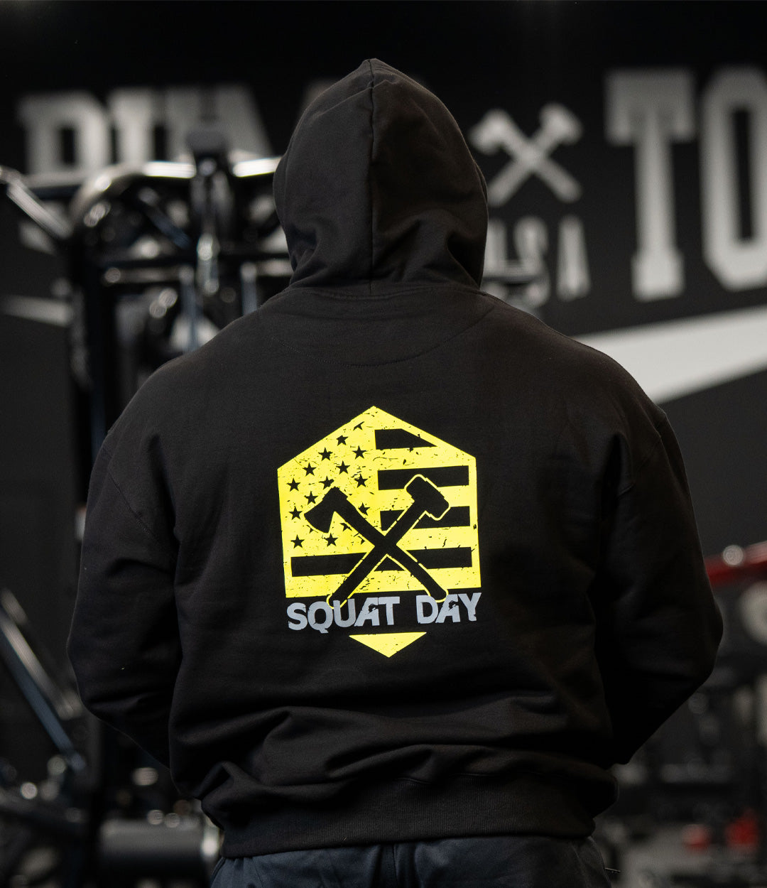 Squat Day Stretch Hoodie - All American Roughneck
