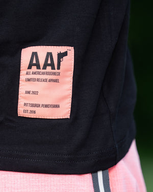 Black Simple Patch Tank