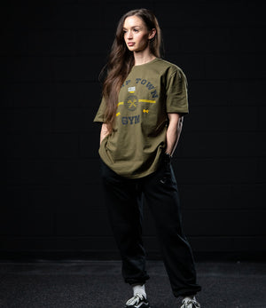 Oversized Pump Town Gym Tee