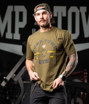Oversized Pump Town Gym Tee
