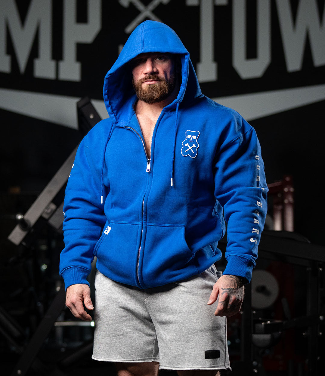 Deadlifts and Gummy Bears V2 Zip-Up - All American Roughneck