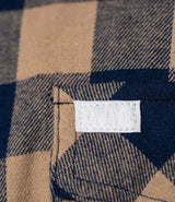 The Backwoods Flannel // Dusted Khaki & Navy