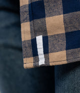 The Backwoods Flannel // Dusted Khaki & Navy