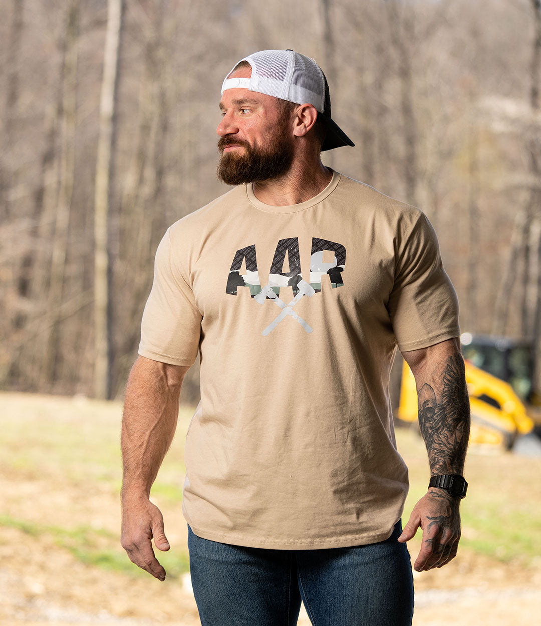 Oversized Pump Town Gym Tee - All American Roughneck