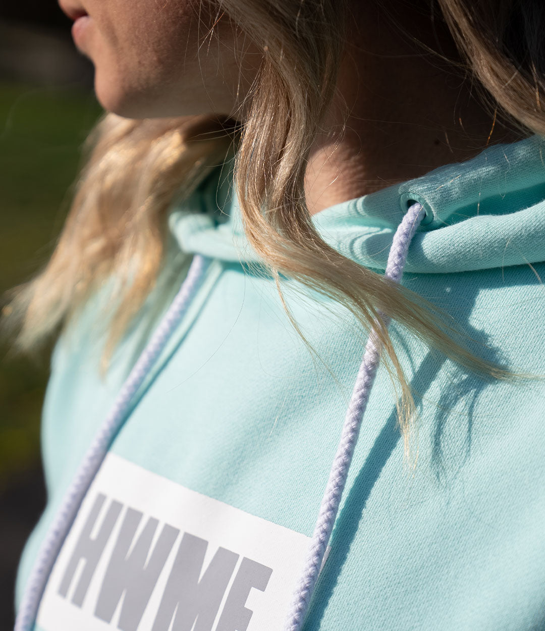 Women's Seafoam HWMF Work Hoodie