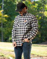 The Backwoods Flannel // Arctic Wolf