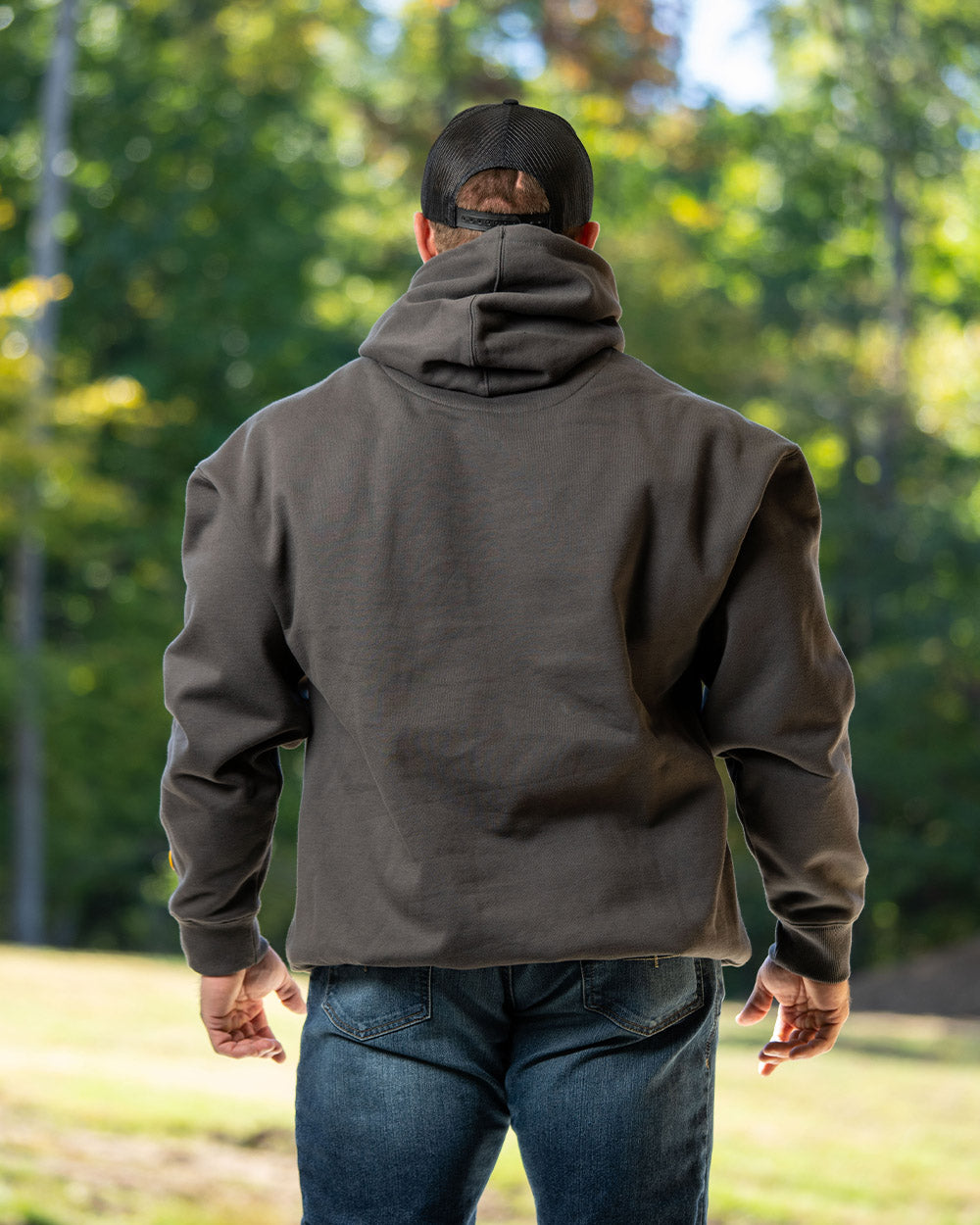 Orange WE-Camo Icon Work Hoodie - All American Roughneck