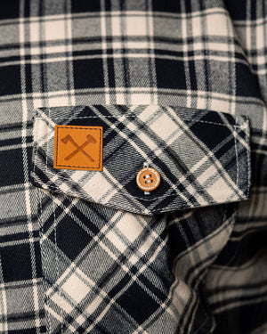 The Backwoods Flannel // Arctic Wolf