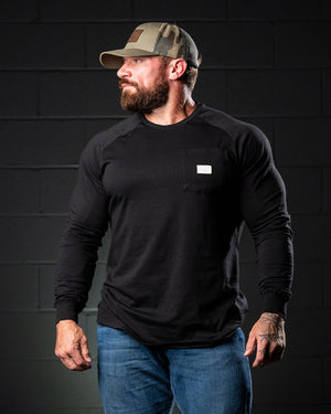 HTW Workmans Patch Pocket Long Sleeve